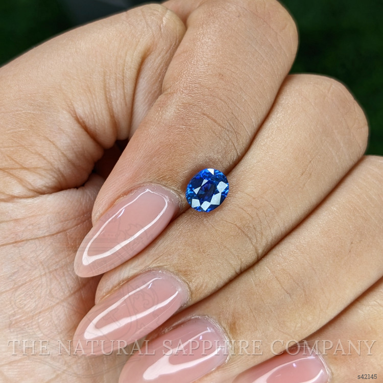 0.98 Ct. Blue Sapphire from Tanzania