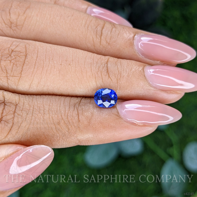 0.98 Ct. Blue Sapphire from Tanzania