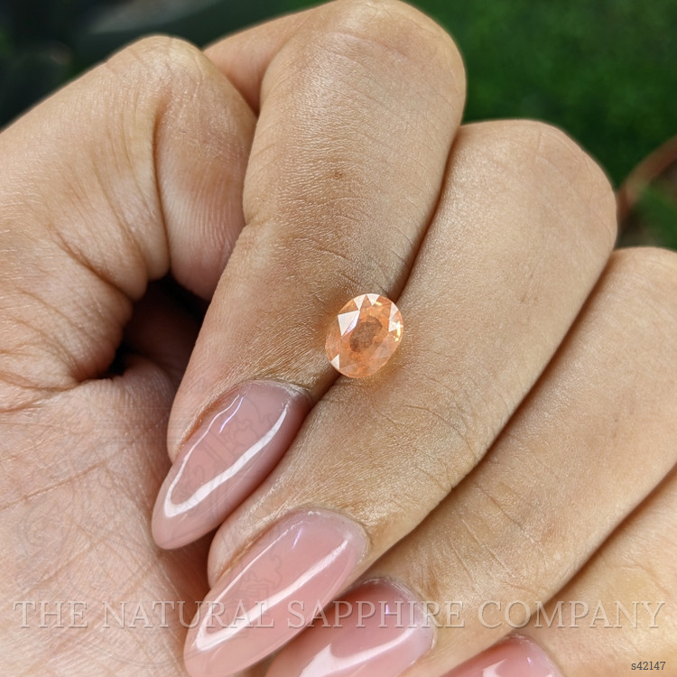 1.55 Ct. Padparadscha Sapphire from Tanzania