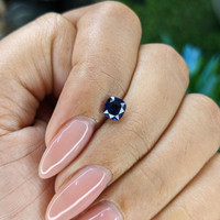 0.86 Ct. Blue Sapphire from Tanzania Life Style