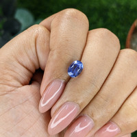 2.01 Ct. Blue Sapphire from Tanzania Life Style