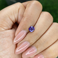 0.84 Ct. Color Change Sapphire from Tanzania Life Style