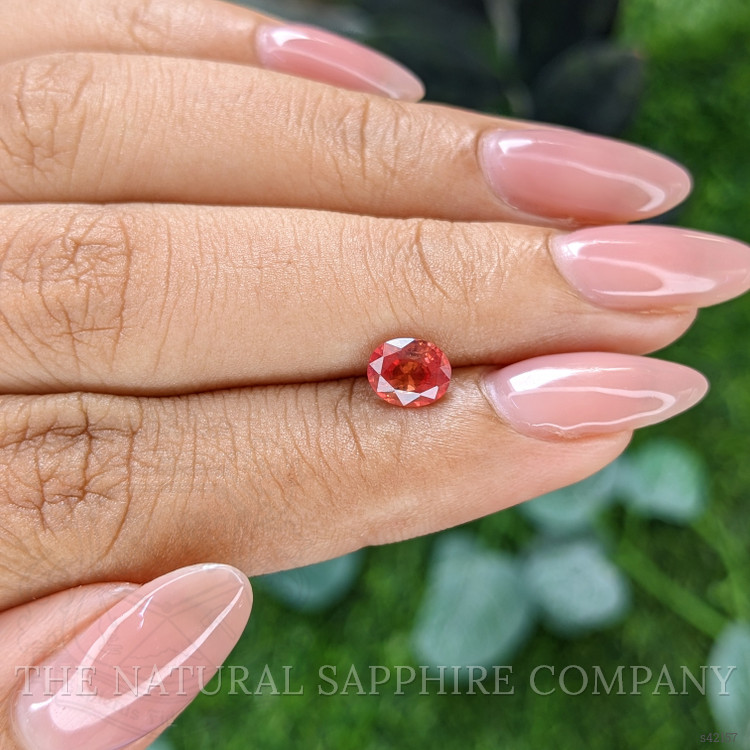 0.96 Ct. Padparadscha Sapphire from Tanzania