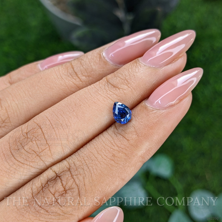 0.91 Ct. Blue Sapphire from Tanzania