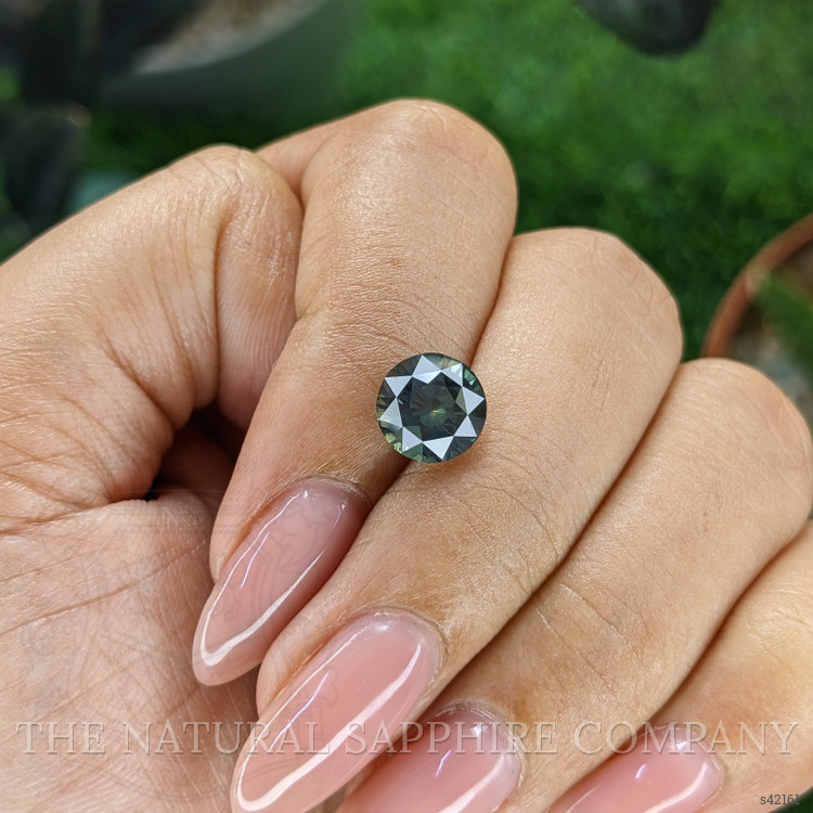3.08 Ct. Bluish Green Sapphire from Tanzania