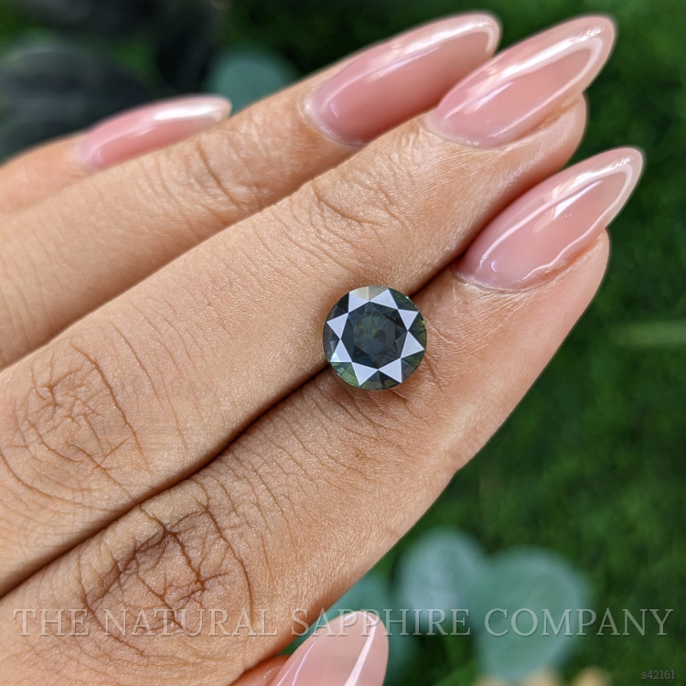 3.08 Ct. Bluish Green Sapphire from Tanzania