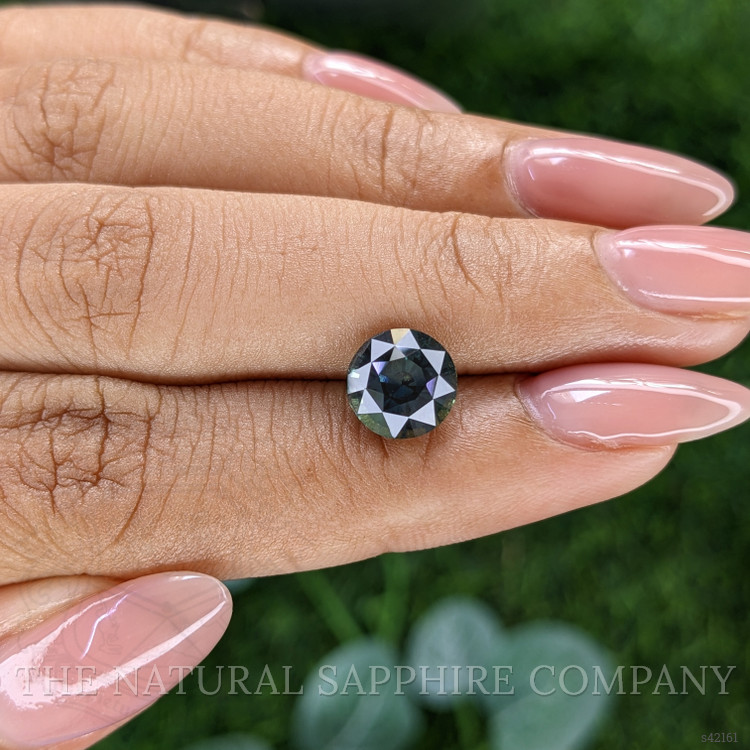 3.08 Ct. Bluish Green Sapphire from Tanzania