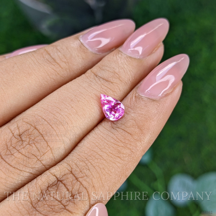 0.83 Ct. Purplish Pink Sapphire from Tanzania