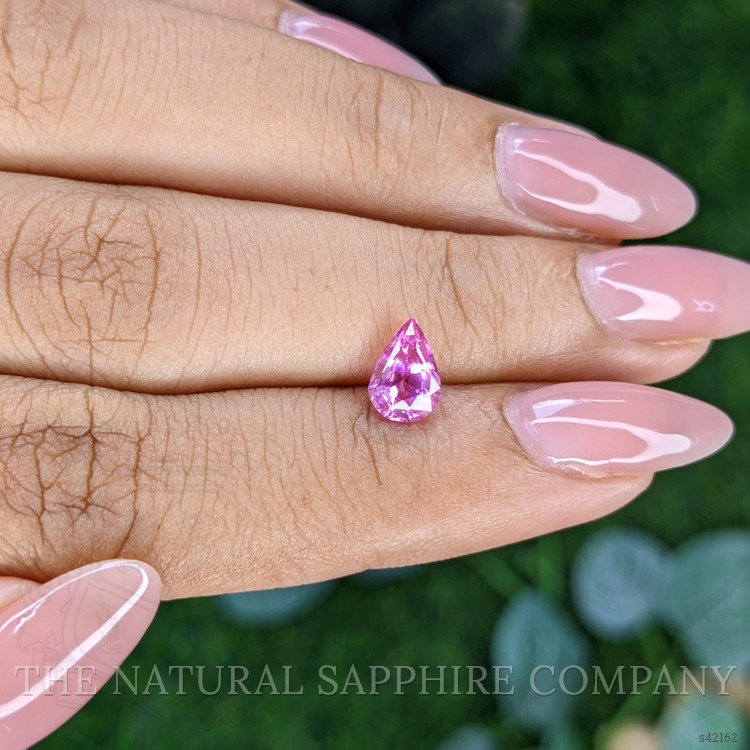0.83 Ct. Purplish Pink Sapphire from Tanzania