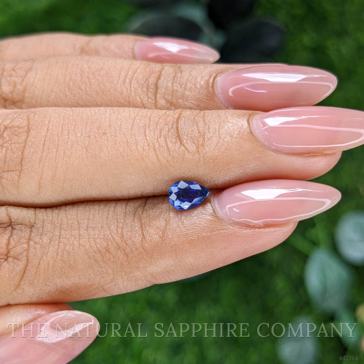 0.54 Ct. Blue Sapphire from Tanzania