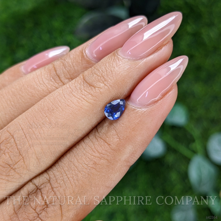 0.54 Ct. Blue Sapphire from Tanzania