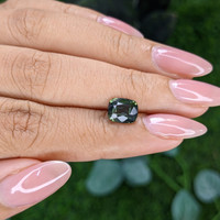2.57 Ct. Green Sapphire from Tanzania Life Style
