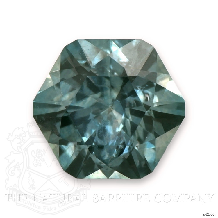 2.40 Ct. Bluish Green Sapphire from Montana