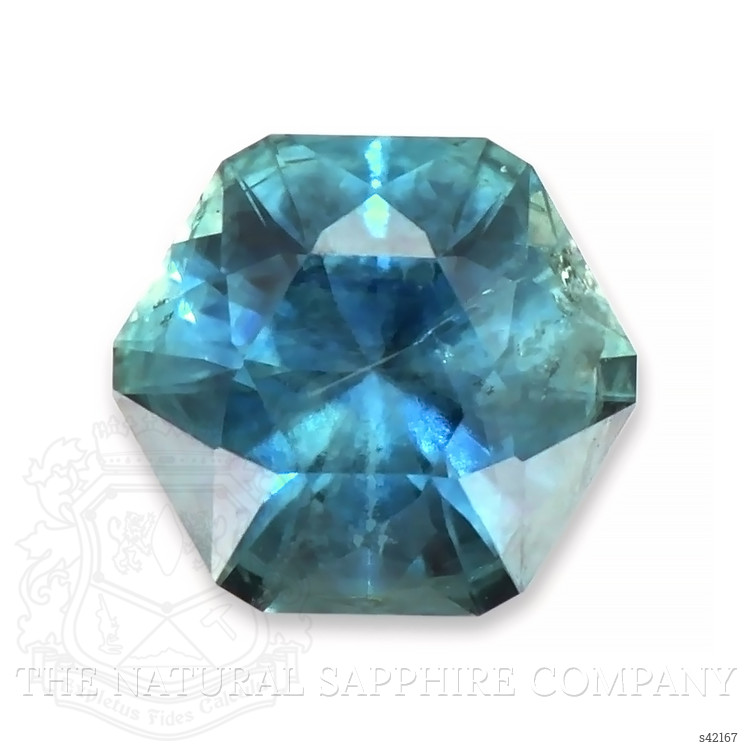 1.31 Ct. Bluish Green Sapphire from Montana
