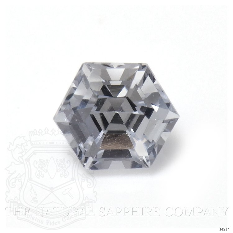 0.23 Ct. Greyish Blue Sapphire from Ceylon (Sri Lanka)