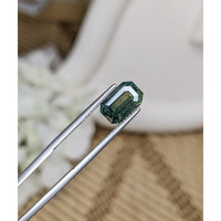 3.19 Ct. Bluish Green Sapphire from Ceylon (Sri Lanka) Life Style