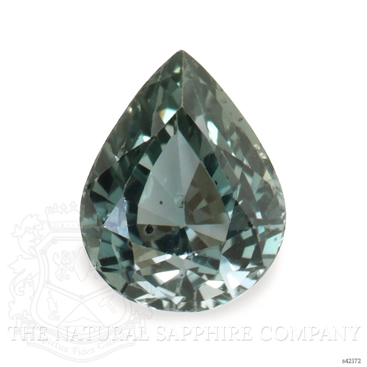 0.99 Ct. Bluish Green Sapphire from Ceylon (Sri Lanka)