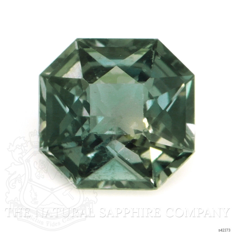 0.99 Ct. Bluish Green Sapphire from Ceylon (Sri Lanka)