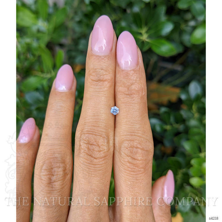 0.24 Ct. Blue Sapphire from Ceylon (Sri Lanka)