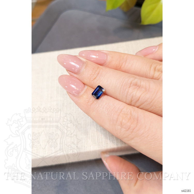 1.21 Ct. Blue Sapphire from Ceylon (Sri Lanka)