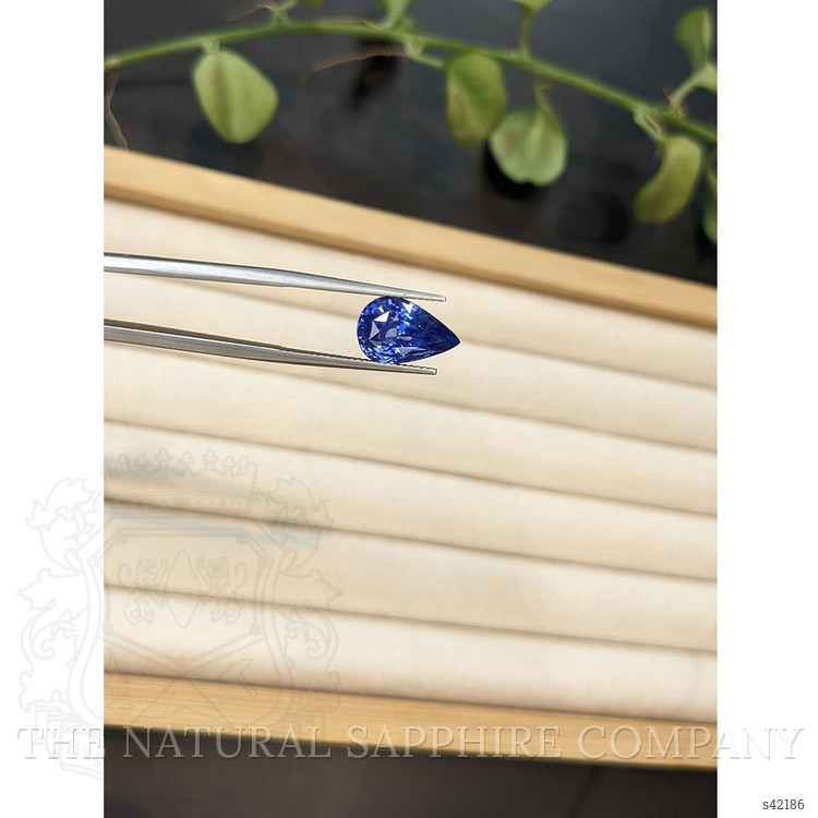 6.05 Ct. Blue Sapphire from Ceylon (Sri Lanka)