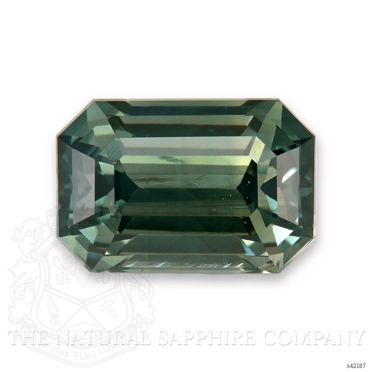 4.08 Ct. Bluish Green Sapphire from Madagascar