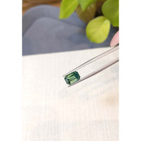 4.08 Ct. Bluish Green Sapphire from Madagascar Life Style