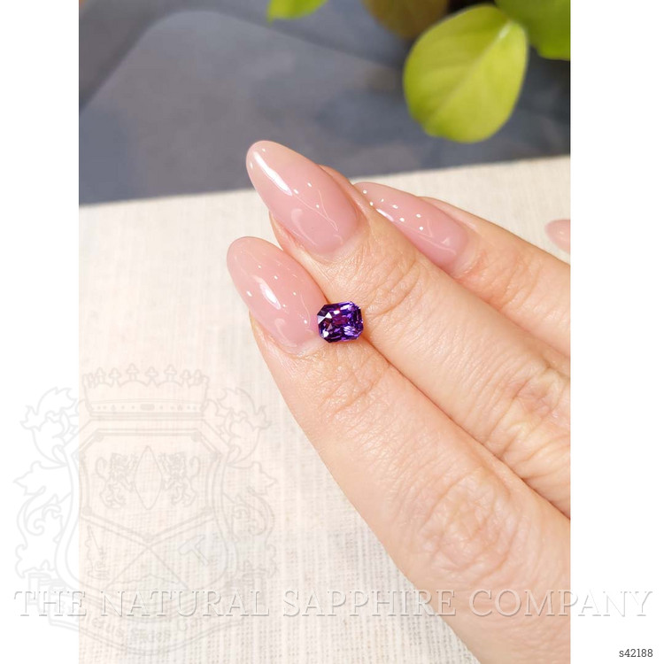 1.08 Ct. Purple Sapphire from Madagascar