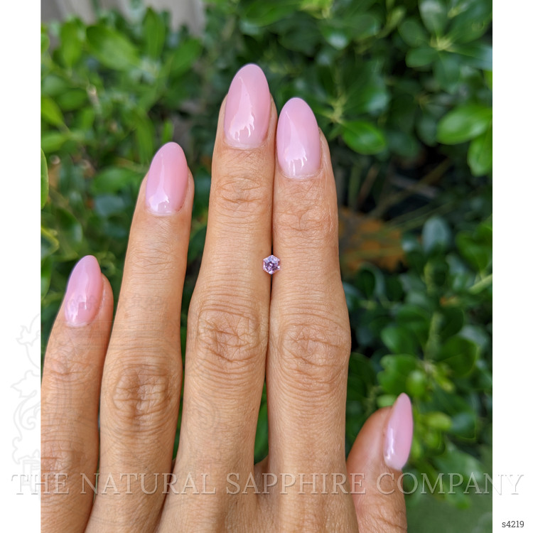 0.24 Ct. Pink Sapphire from Ceylon (Sri Lanka)