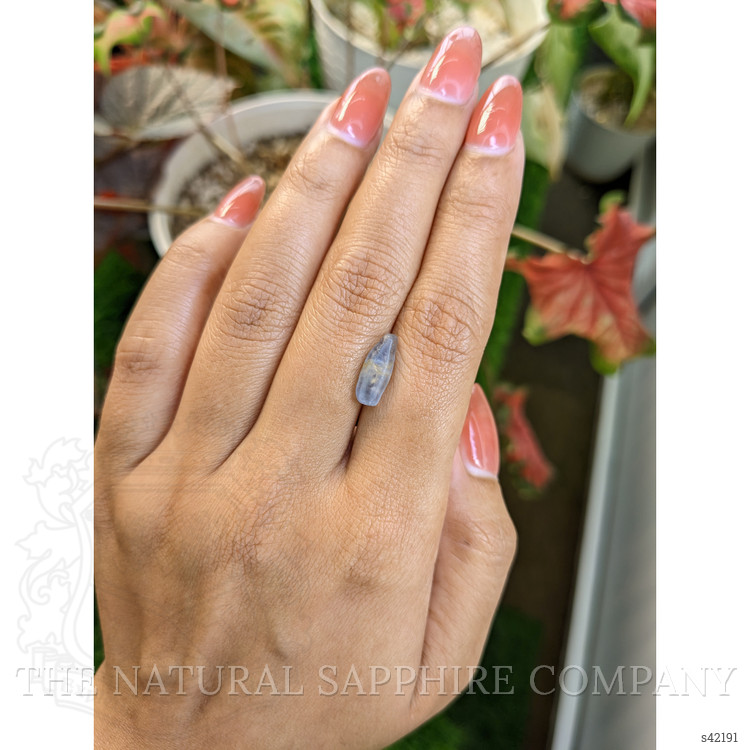 3.82 Ct. Blue Sapphire from Ceylon (Sri Lanka)