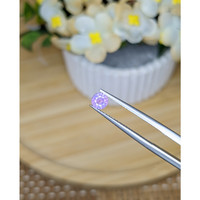 0.46 Ct. Pinkish Purple Sapphire from Ceylon (Sri Lanka) Life Style