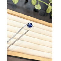 2.85 Ct. Blue Sapphire from Ceylon (Sri Lanka) Life Style