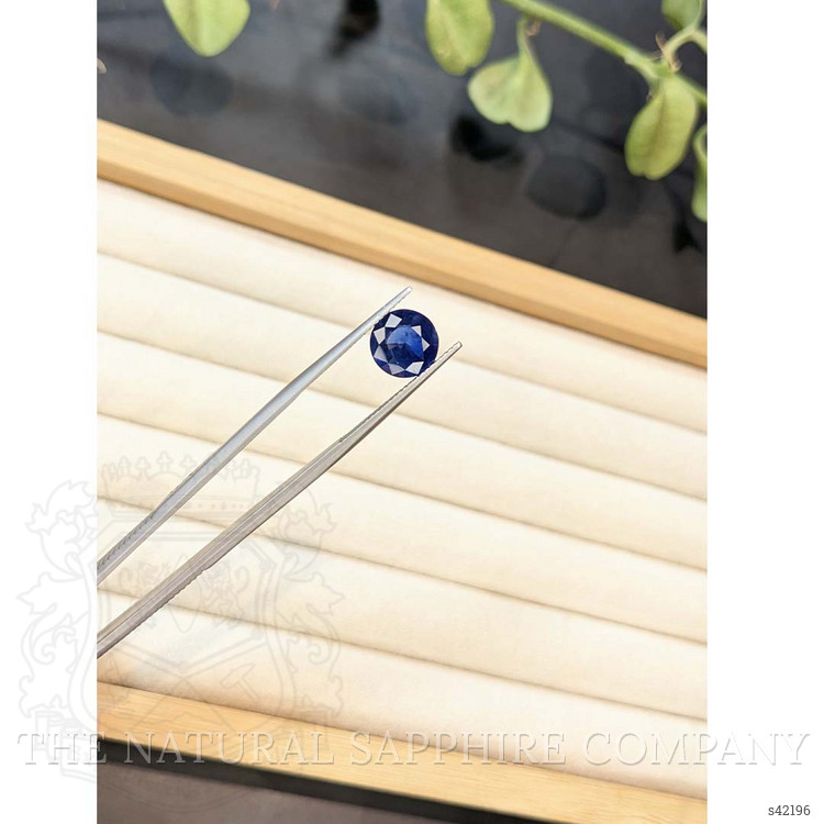2.85 Ct. Blue Sapphire from Ceylon (Sri Lanka)