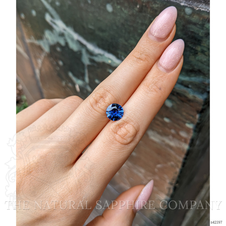 2.97 Ct. Blue Sapphire from Ceylon (Sri Lanka)