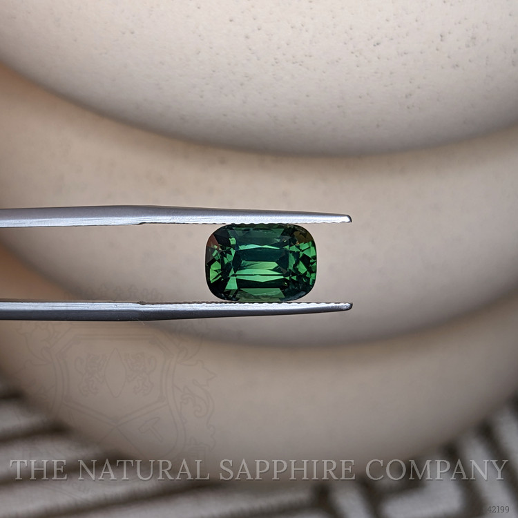 4.01 Ct. Green Sapphire from Australia