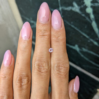 0.25 Ct. Pink Sapphire from Ceylon (Sri Lanka) Life Style