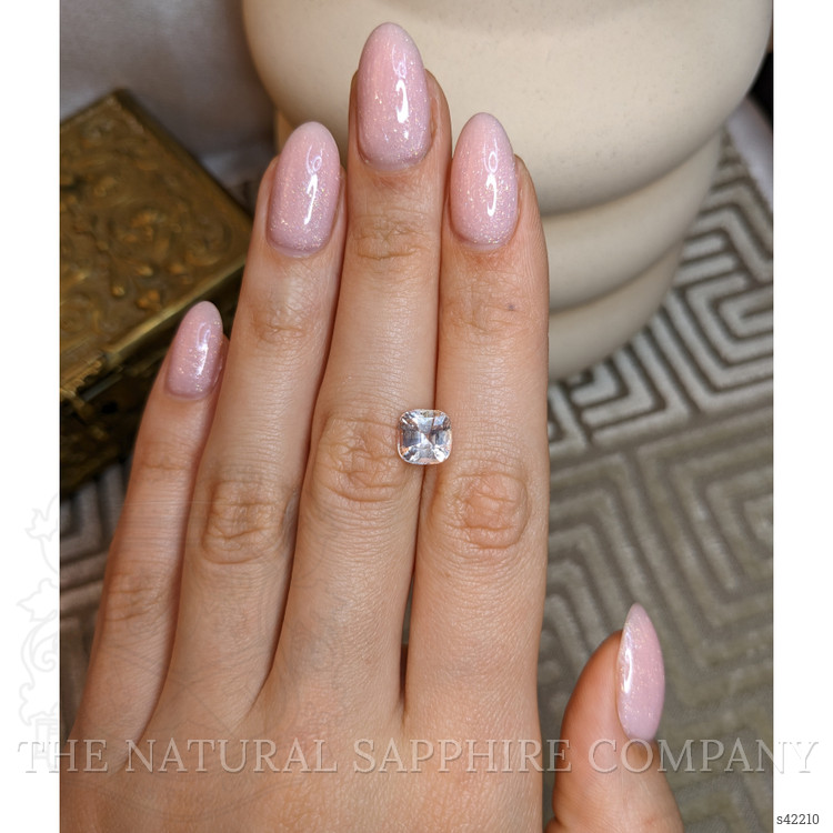 3.03 Ct. Peach Sapphire from Ceylon (Sri Lanka)