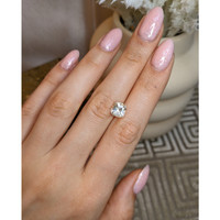 3.03 Ct. Peach Sapphire from Ceylon (Sri Lanka) Life Style