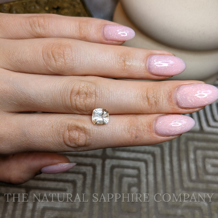 3.03 Ct. Peach Sapphire from Ceylon (Sri Lanka)