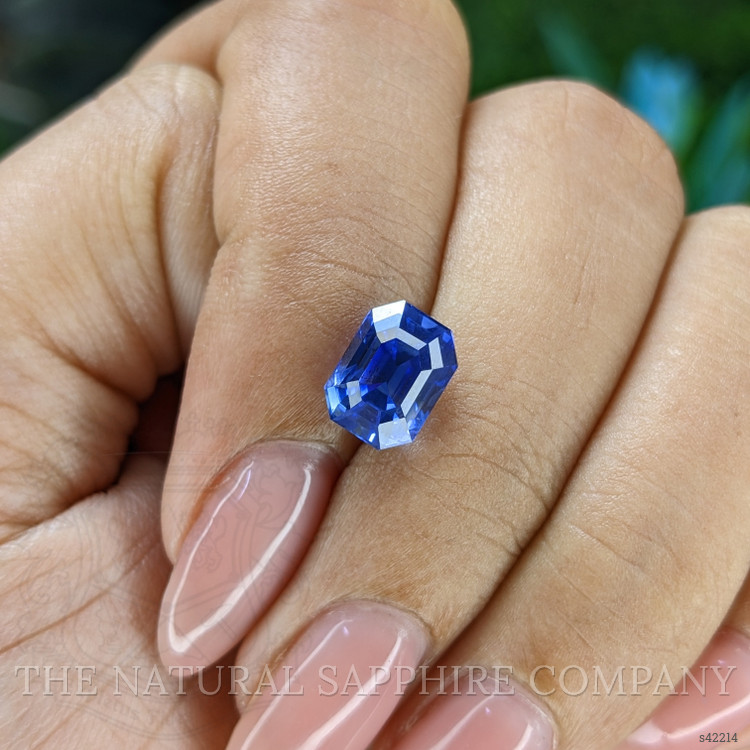 3.09 Ct. Blue Sapphire from Ceylon (Sri Lanka)
