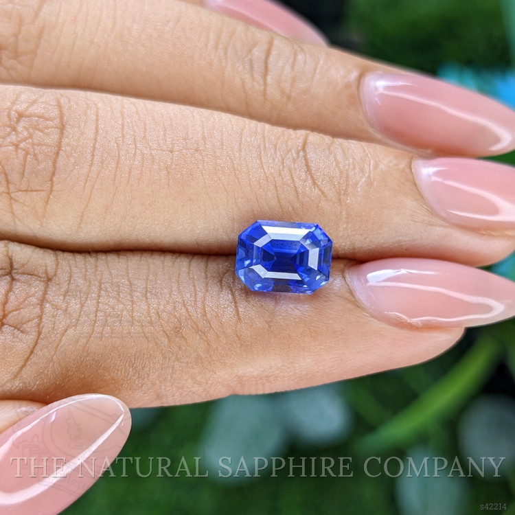3.09 Ct. Blue Sapphire from Ceylon (Sri Lanka)