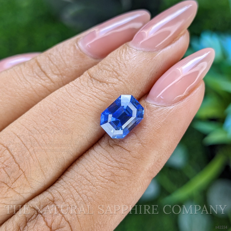 3.09 Ct. Blue Sapphire from Ceylon (Sri Lanka)