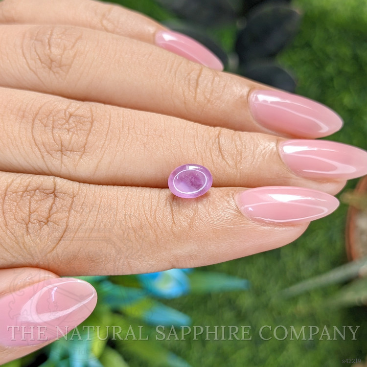 1.83 Ct. Pink Star Sapphire from Ceylon (Sri Lanka)