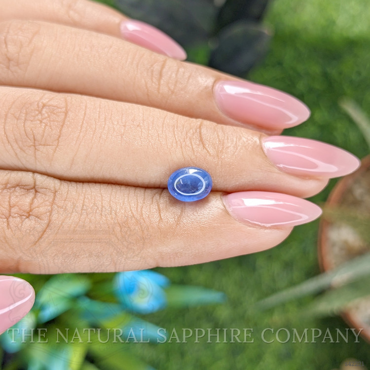 1.73 Ct. Blue Star Sapphire from Ceylon (Sri Lanka)