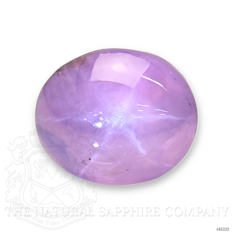 2.62 Ct. Pinkish Purple Star Sapphire from Ceylon (Sri Lanka)