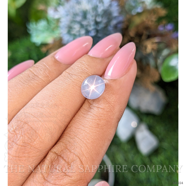3.45 Ct. Blue Star Sapphire from Ceylon (Sri Lanka)