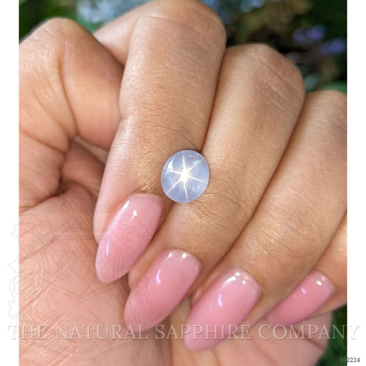3.45 Ct. Blue Star Sapphire from Ceylon (Sri Lanka)