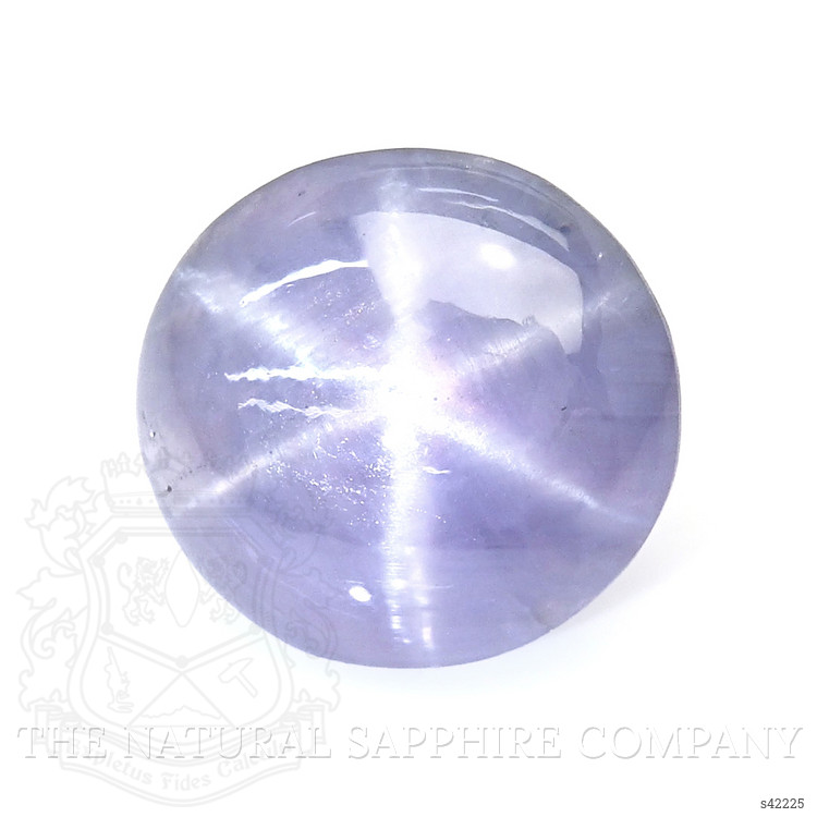 2.82 Ct. Bluish Purple Star Sapphire from Ceylon (Sri Lanka)