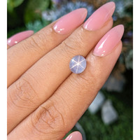 2.32 Ct. Blue Star Sapphire from Ceylon (Sri Lanka) Life Style