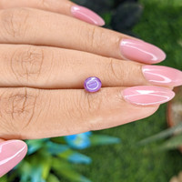 1.20 Ct. Purple Star Sapphire from Ceylon (Sri Lanka) Life Style